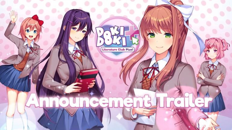 Doki Doki Literature Club Plus Coming to PC and Consoles!