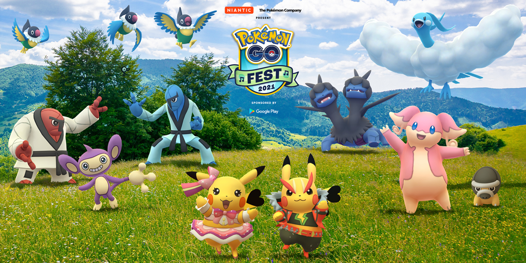 Pokemon Go Go Fest Day one Banner image