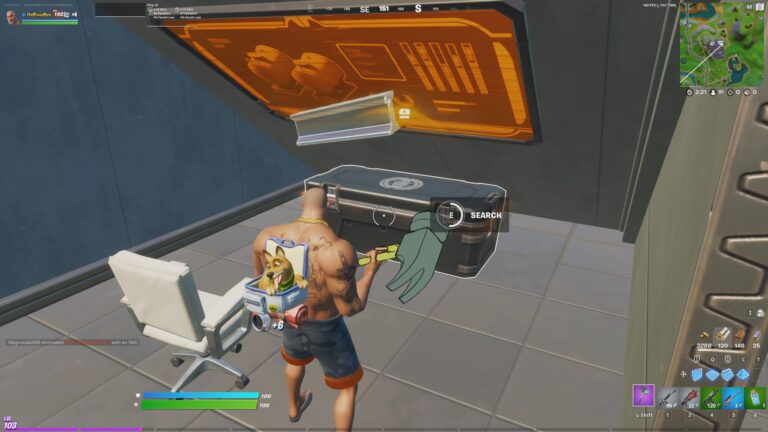 Fortnite: Open an IO chest at a satellite station or Corny Complex challenge guide