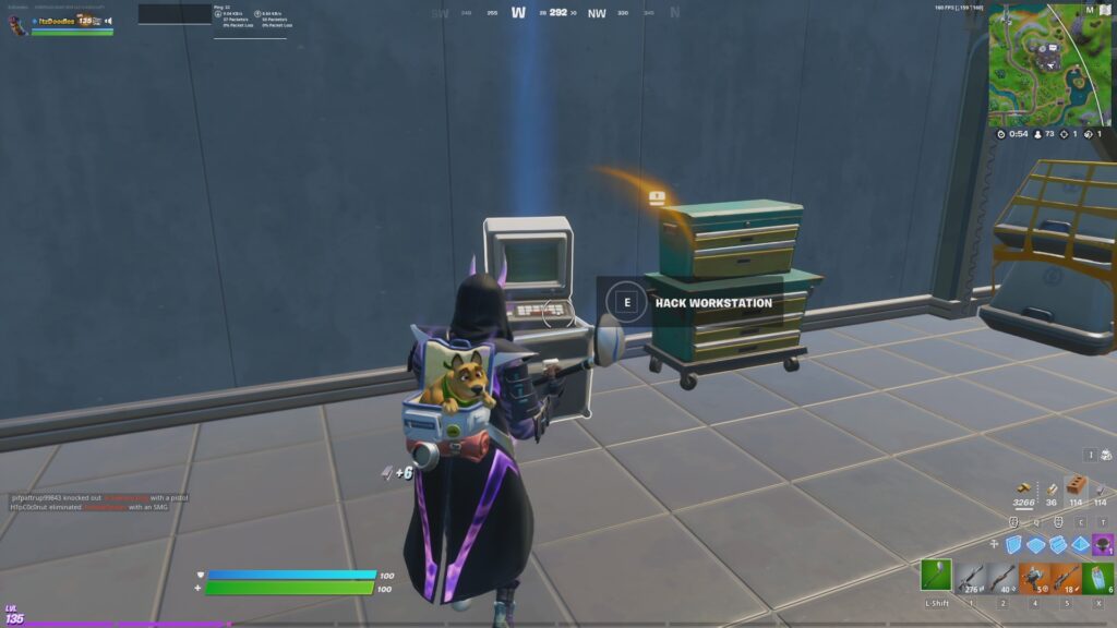 Fortnite Chapter 2 Season 7 Week 8 Interact with an IO operative's computer