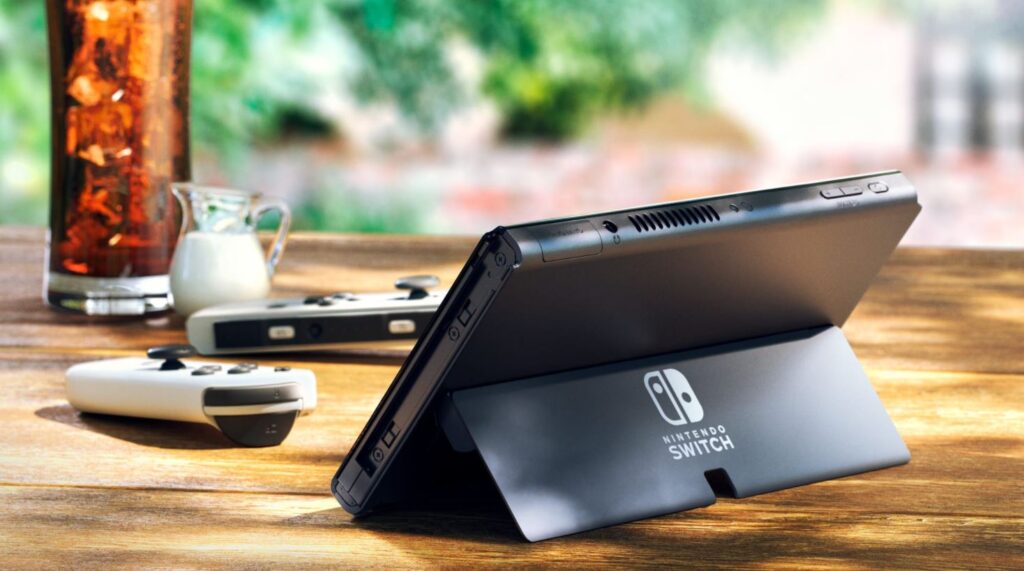 Nintendo Switch OLED Screen Tabletop