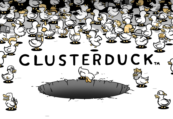Clusterduck Review (Android): an unusual game about collecting mutant ducks