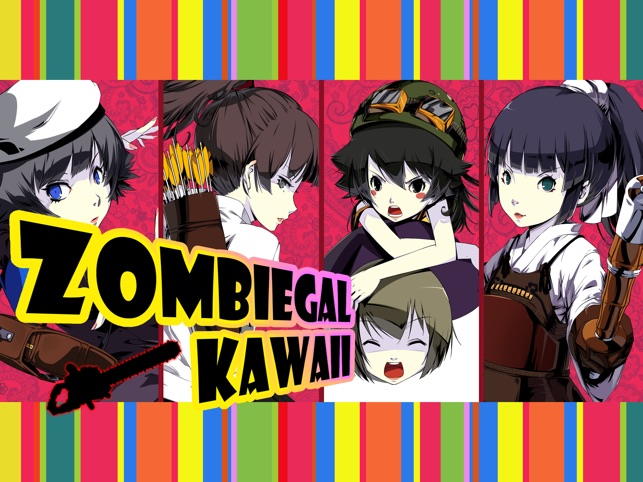 One of the cover art pieces of ZombieGal Kawaii, a game by miHoYo