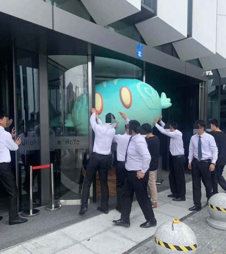 Genshin Impact: miHoYo office griefed by Slime Balloon