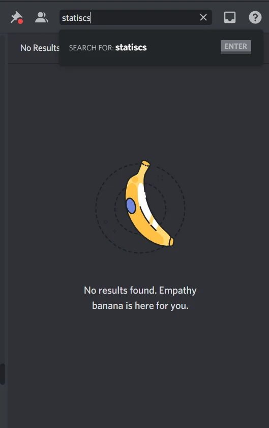 Discords Empathy Banana search result