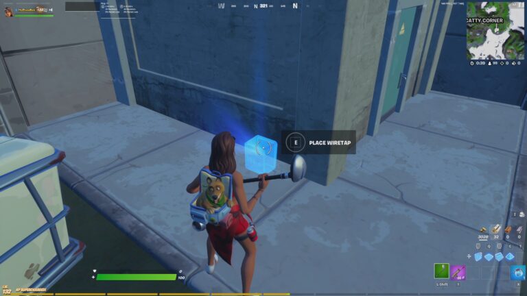 Fortnite Week 8: Plant wiretaps at different key locations challenge guide