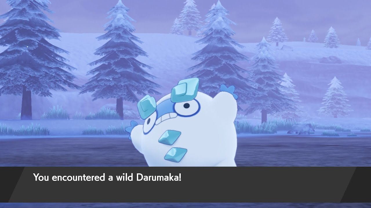 Galarian Darumaka in the Pokemon games