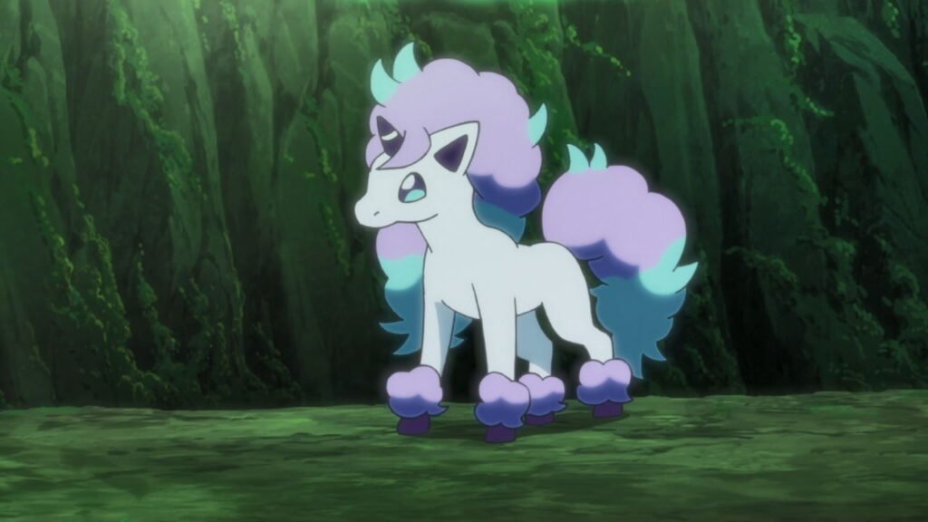 Galarian Ponyta in the Pokemon anime