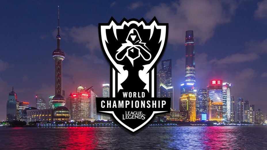 League of Legends Worlds poster used in Akshan is disabled for Worlds 2021 piece