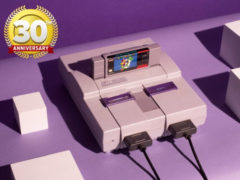 The Super Nintendo turns 30 years old today