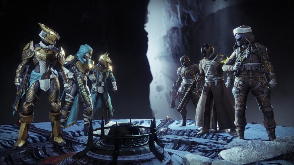 Two teams ready to participate in Trials of Osiris in Destiny 2. 