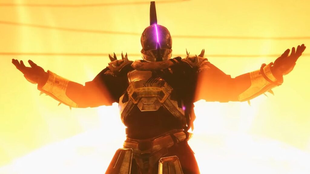 Saint-14, the NPC in charge of Trials of Osiris in Destiny 2. 