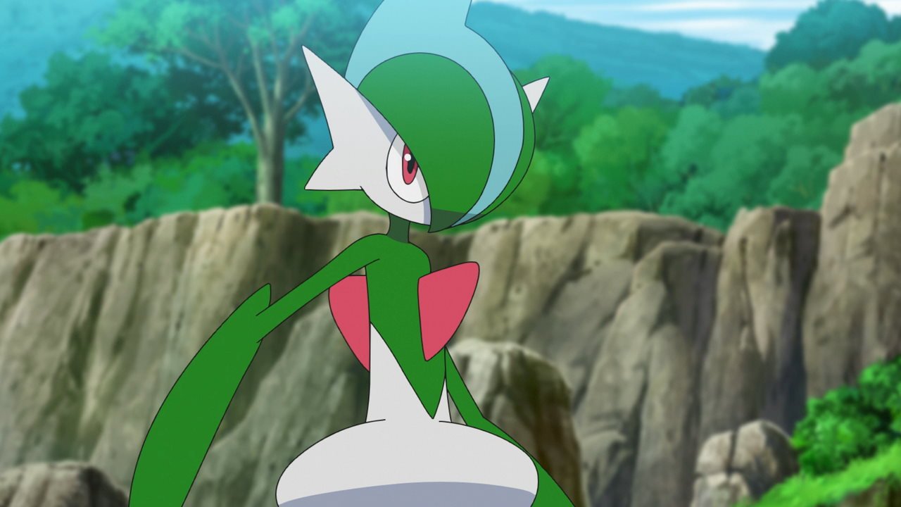 Gallade in the Pokemon Anime