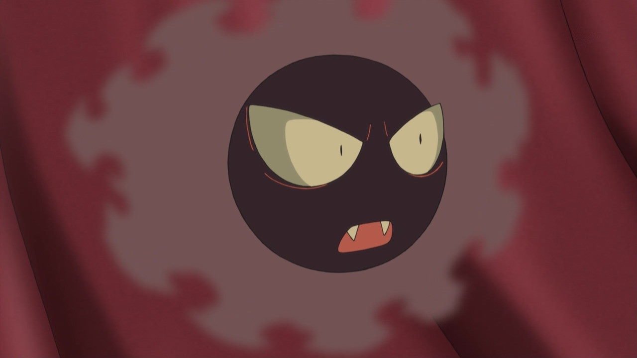Gastly in the Pokemon anime