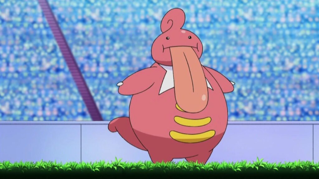 Lickilicky in the pokemon anime