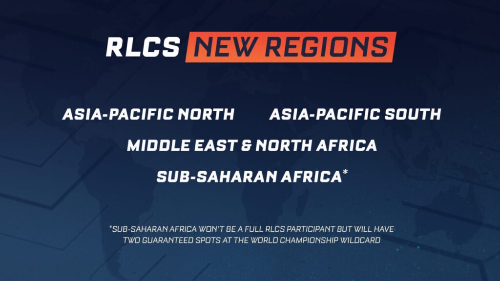 RLCS New Regions 2021-2022