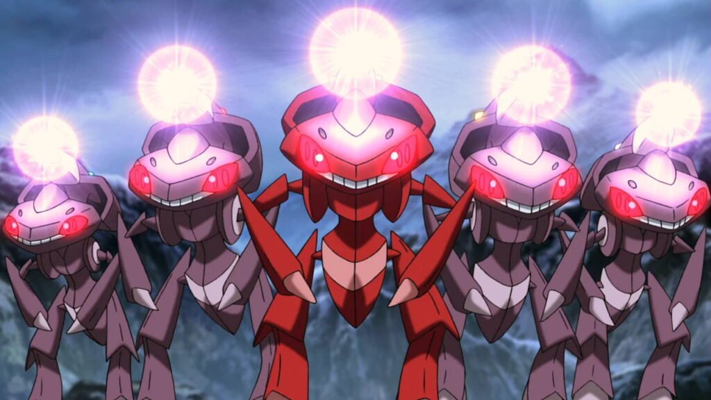 The Genesect Army in a Pokemon movie
