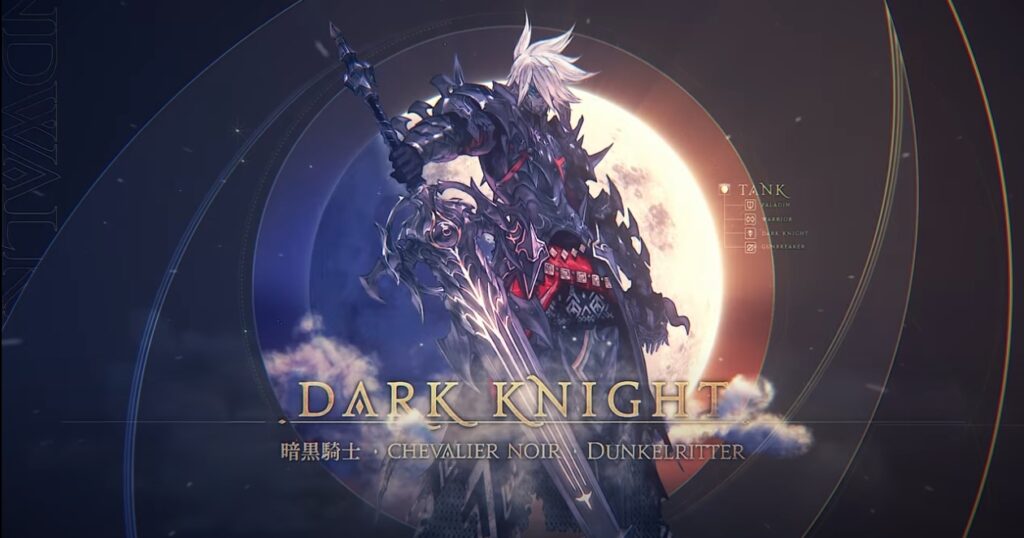 endwalker dark knight changes
