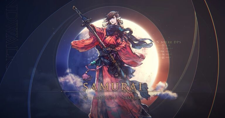 FFXIV Samurai: Endwalker Job changes