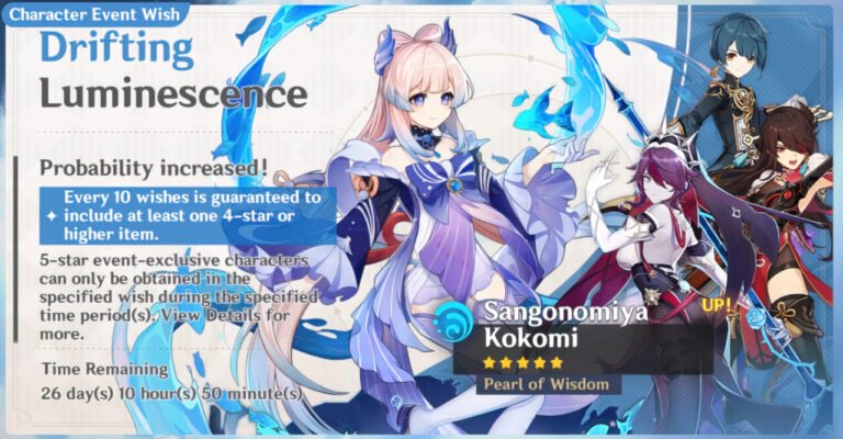 Genshin Impact 2.1: Kokomi banner leak, Jade Cutter is back