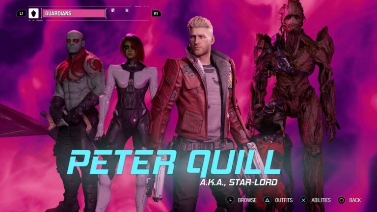 Guardians of the Galaxy: Star-Lord abilities guide