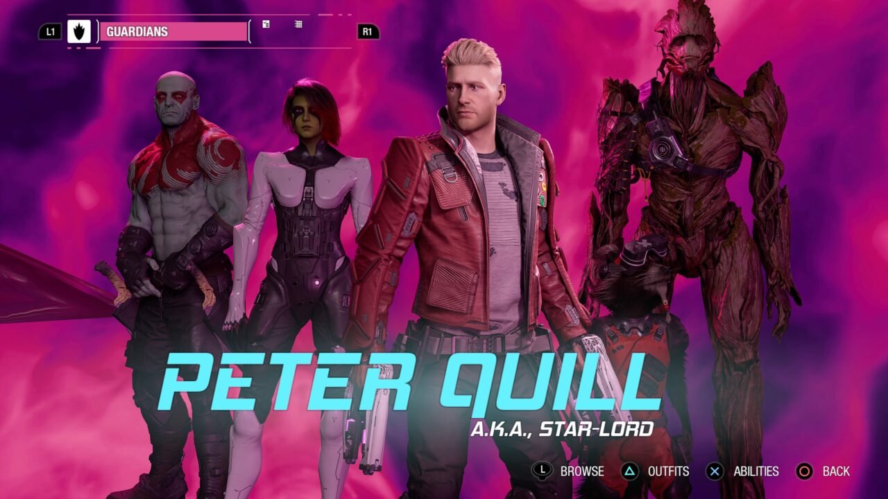 Guardians of the Galaxy: Star-Lord abilities