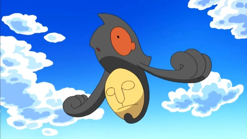 James Yamask in the Pokemon anime