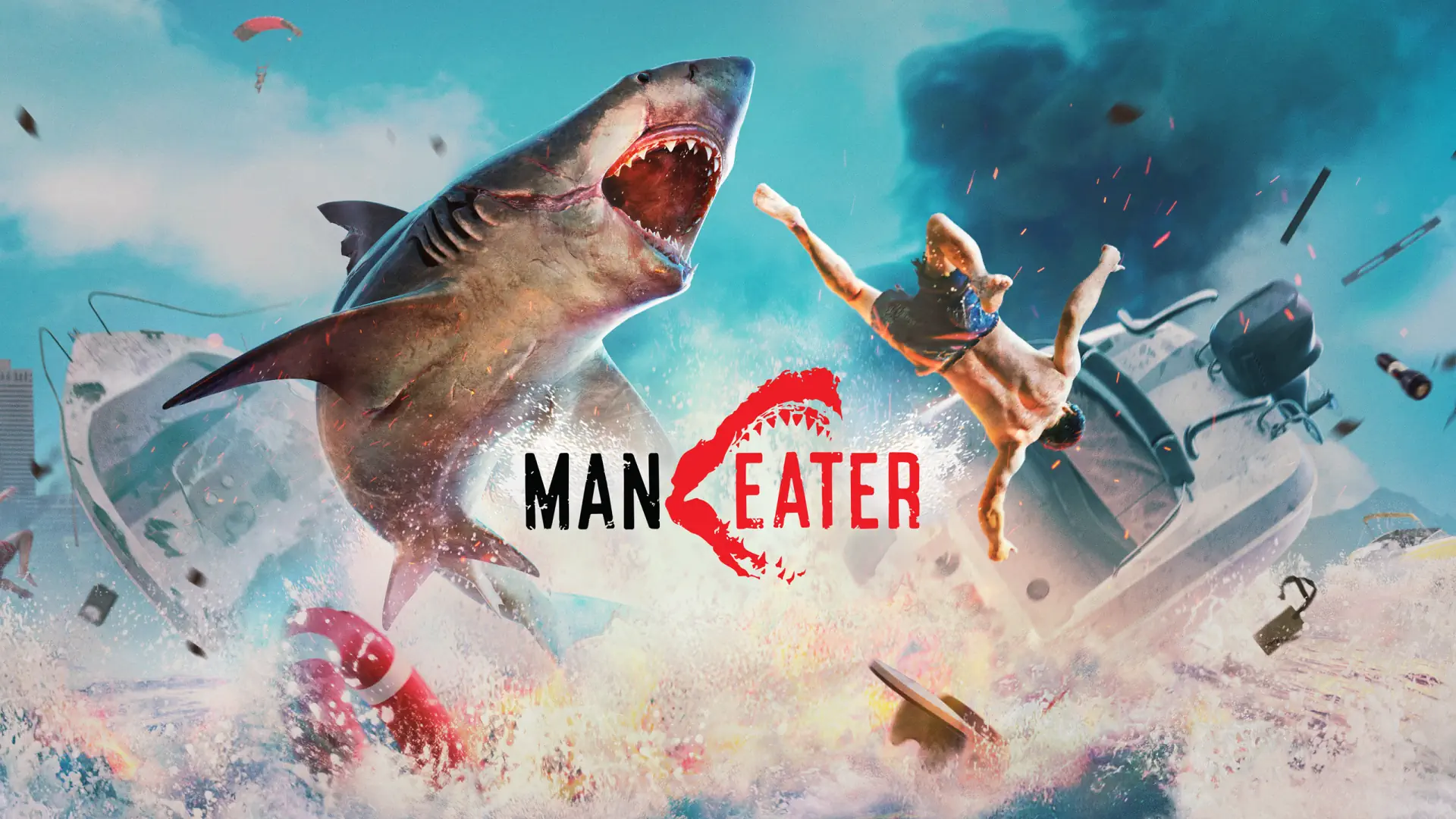 Maneater title image