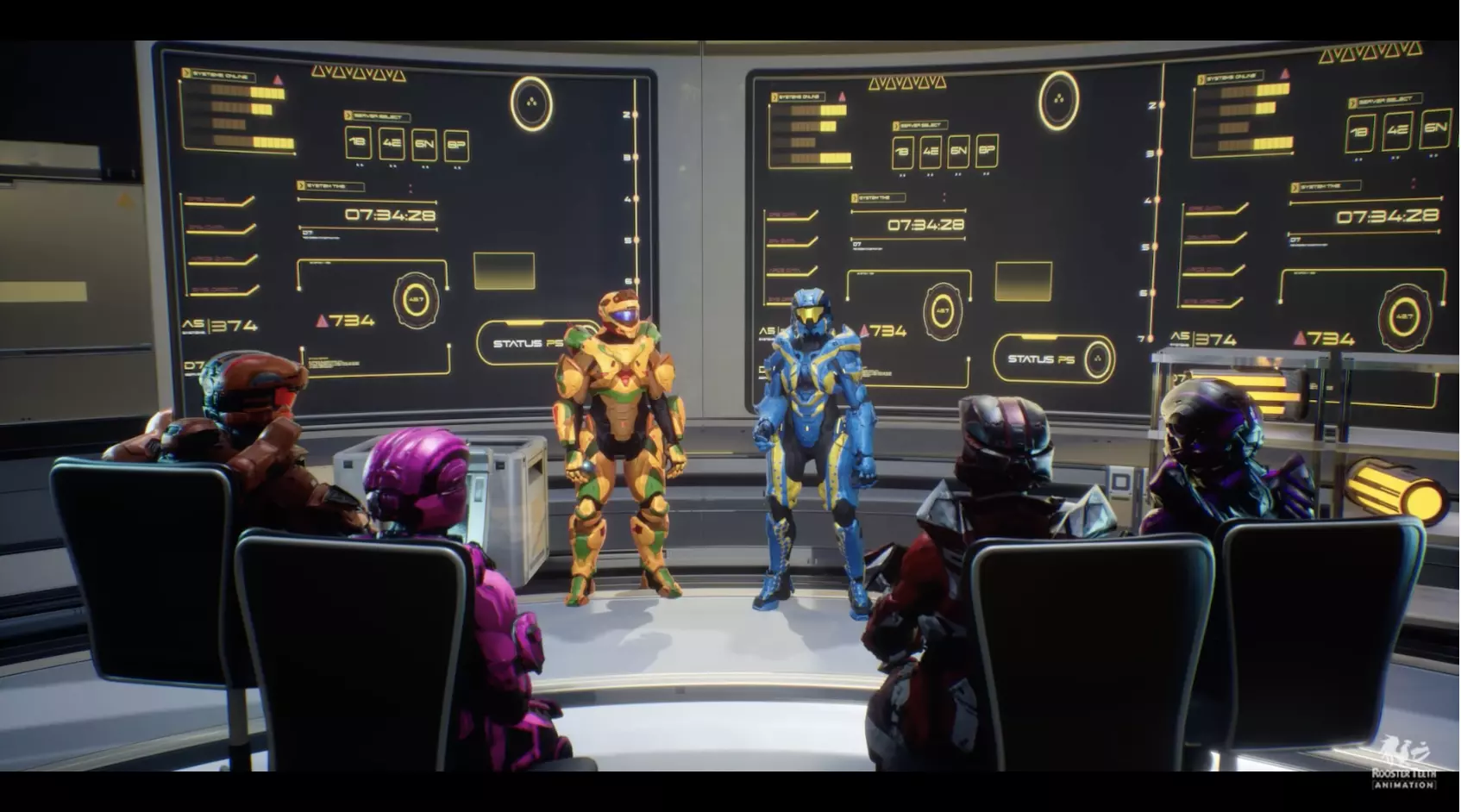 Red VS Blue Family Shatters spinoff Rooster Teeth