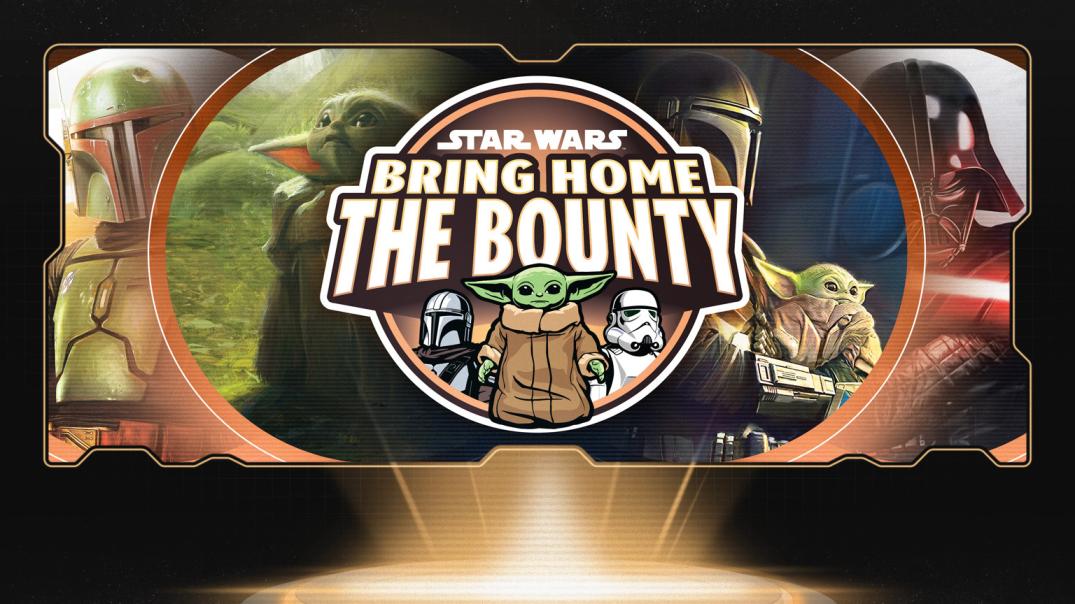 Bring home the bounty banner used in new star wars game piece