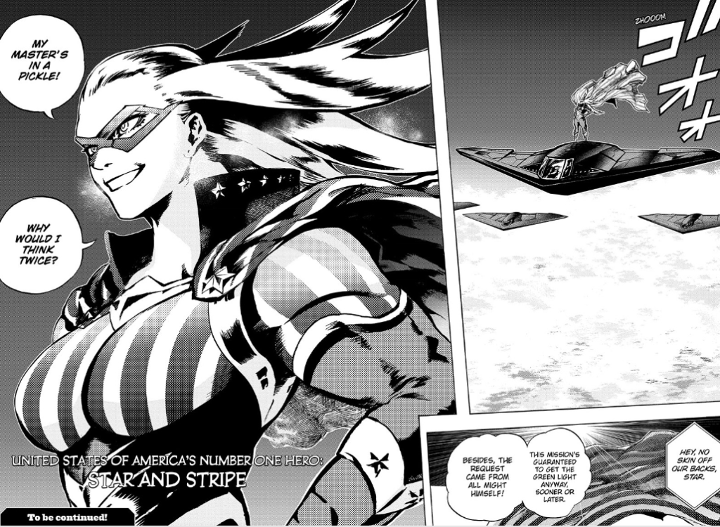 mha chapter 328 star and stripe