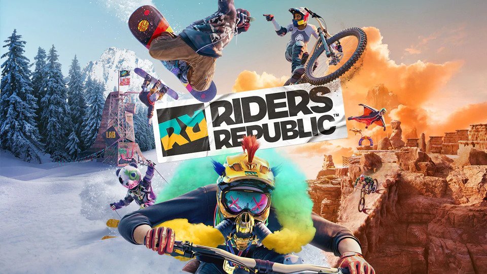 Riders Republic title screen