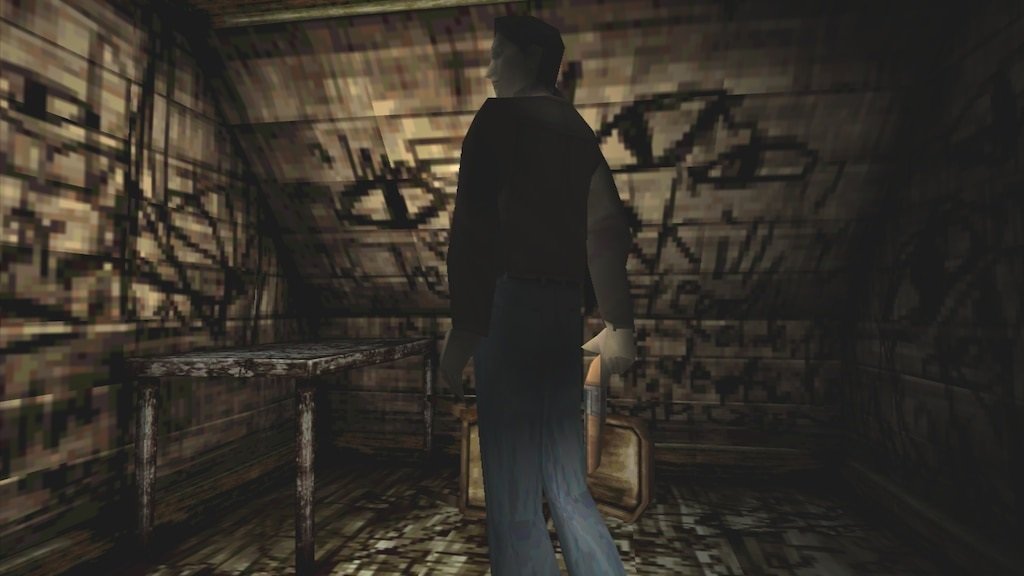 Silent Hill graffiti room