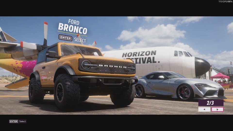 Forza Horizon 5 Starter Car Ford Bronco