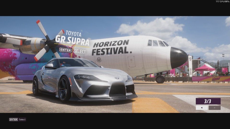 Forza Horizon 5 Starter Car Toyota GR Supra