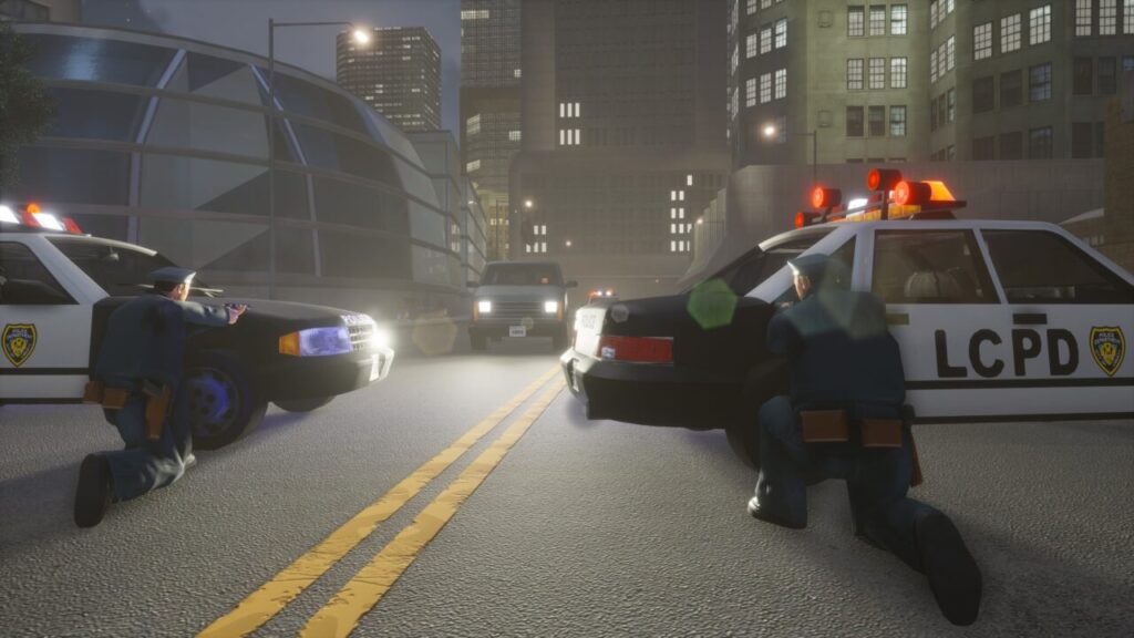 GTA The Trilogy GTA 3 Cops