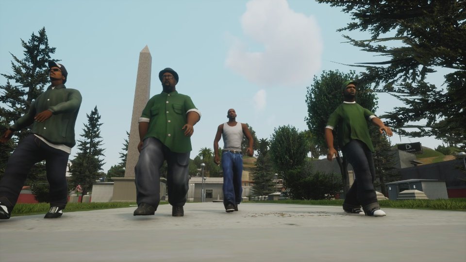 GTA The Trilogy San Andreas Grove Street Gang