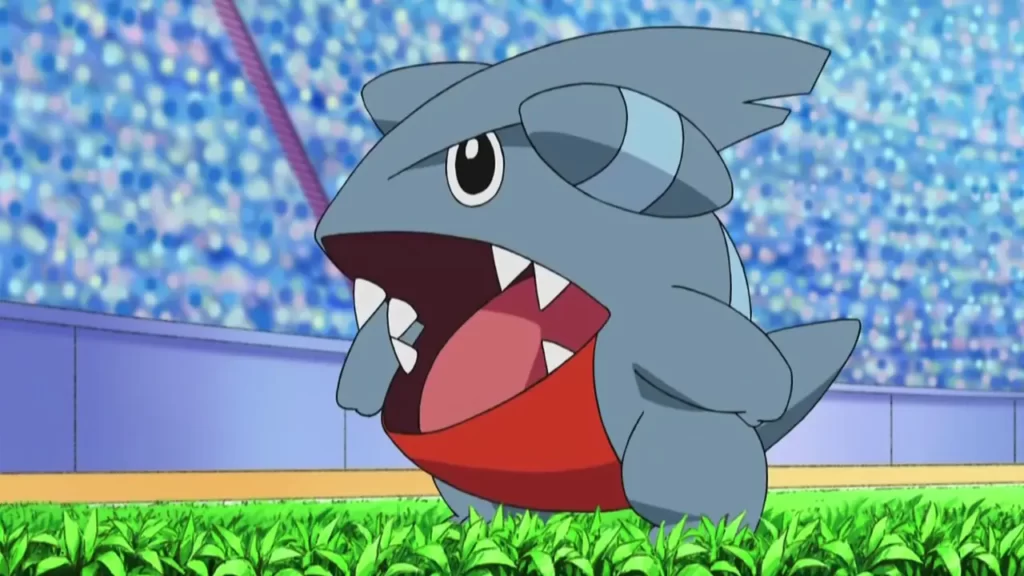 Gible in the Pokemon anime