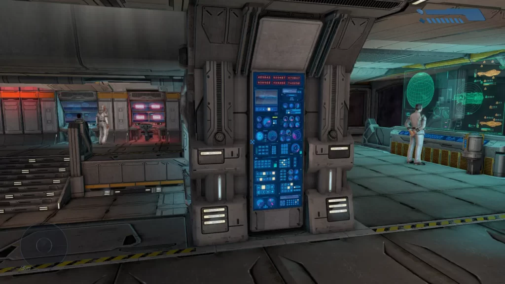A different view of the first terminal in Halo CE MCC