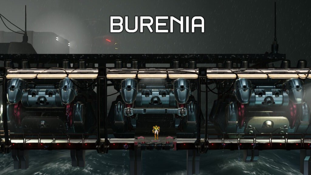 Burenia arrival train