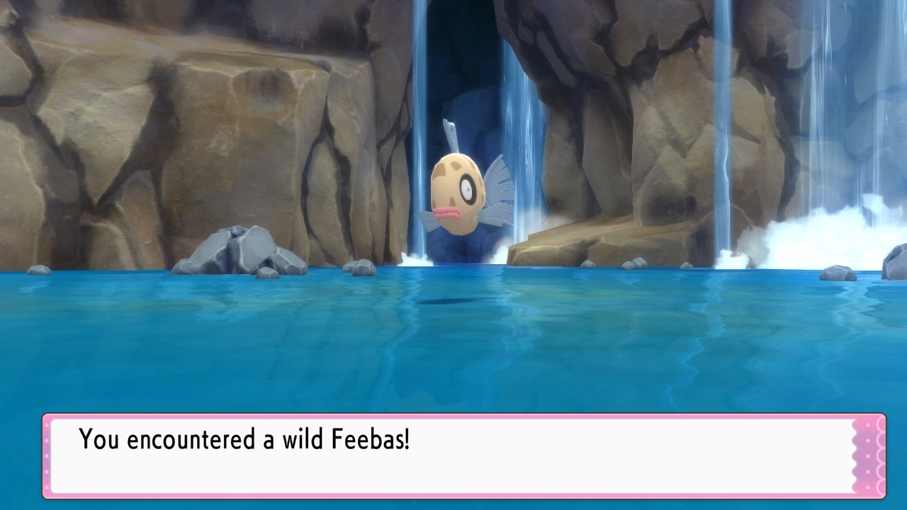 feebas encounter pokemon bdsp