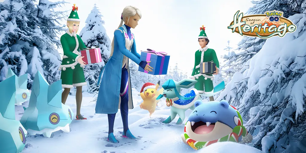 Pokemon Go Winter Wonderland December Holiday 2021