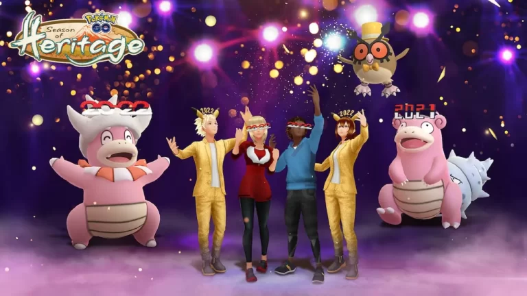 Pokemon Go: New Years Event 2022, ft. Party hat Pokemon