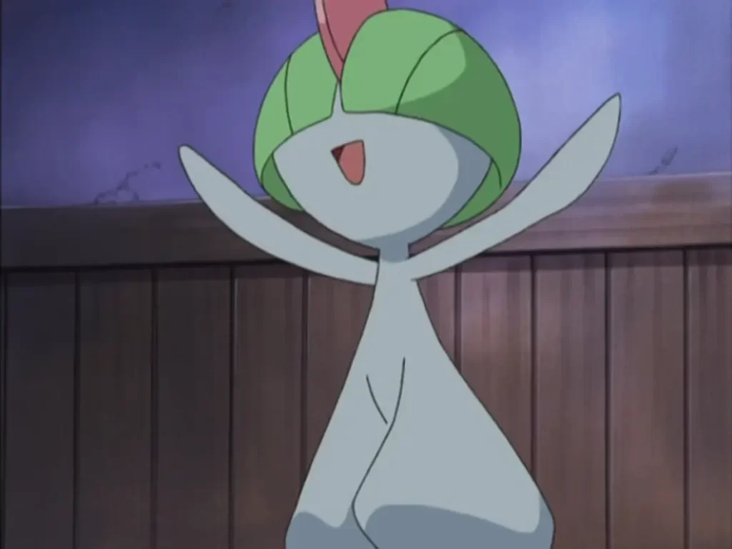 Ralts in the Pokemon anime