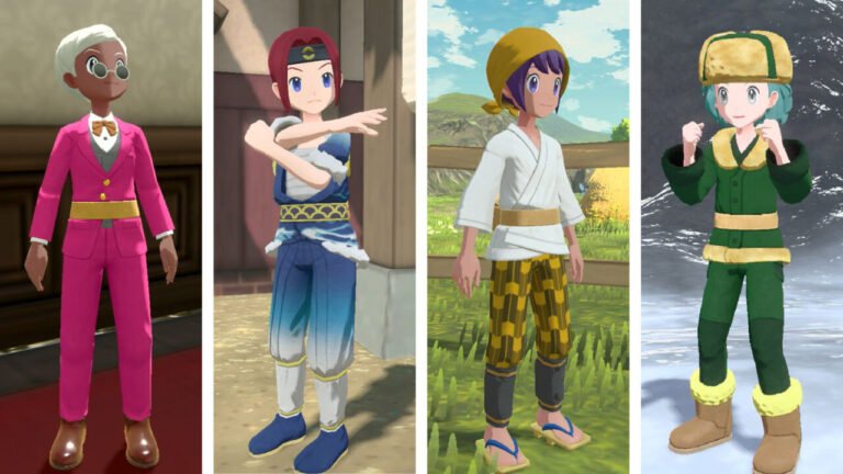 Pokemon Legends Arceus Clothing Guide: How to change clothes