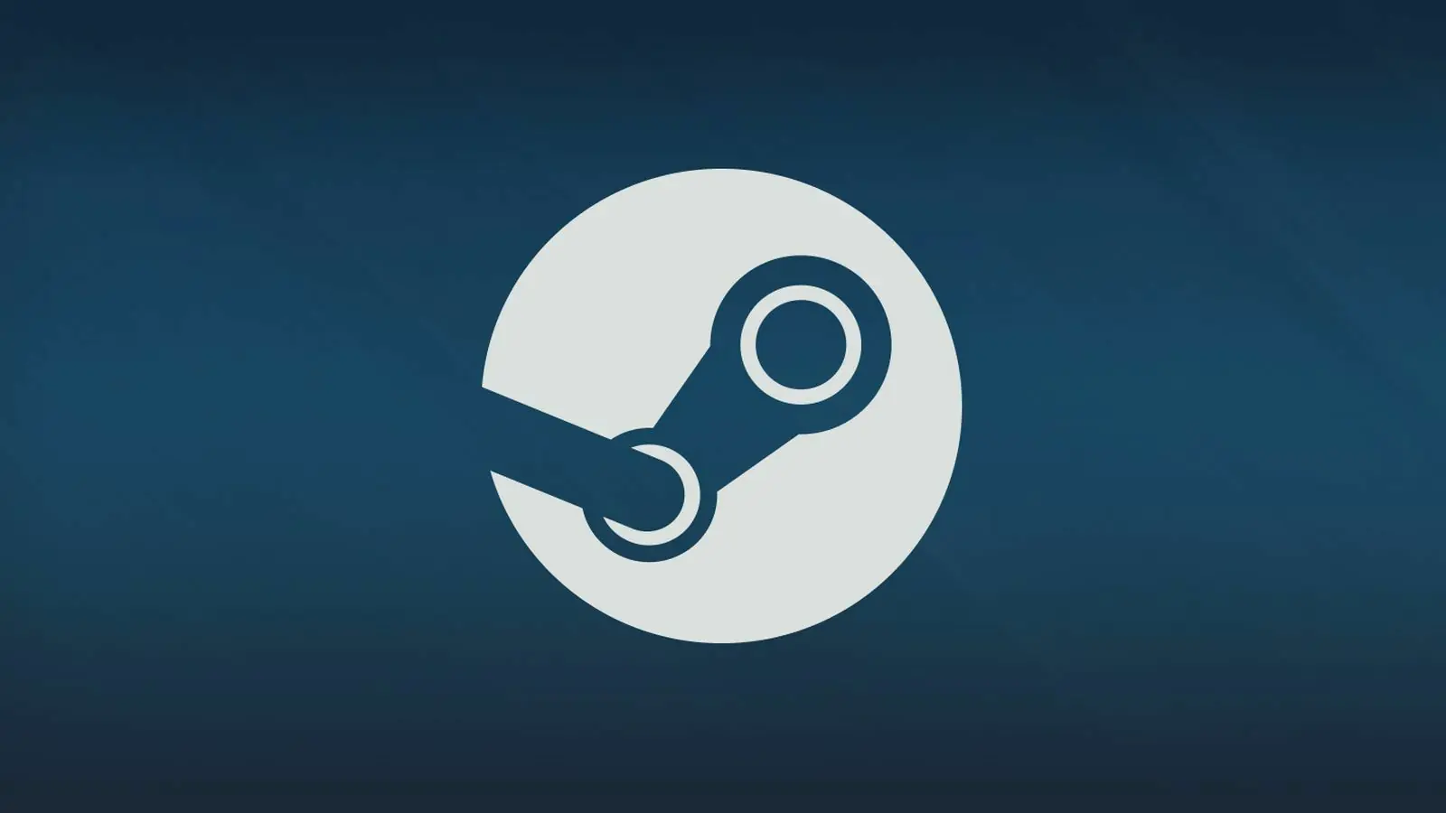 Steam icon with blue background