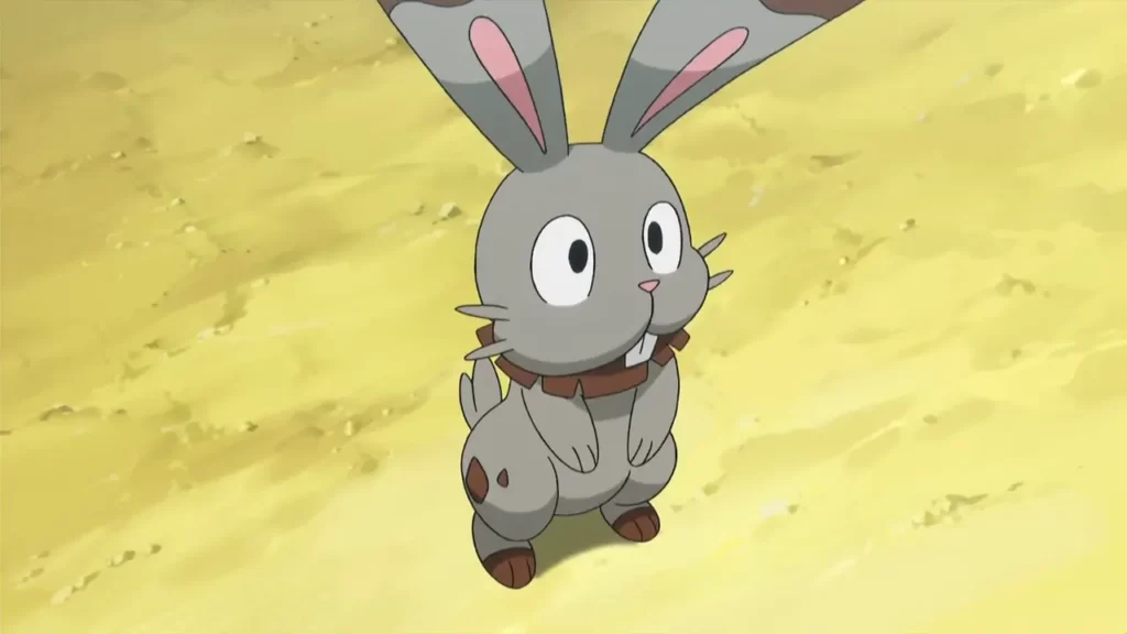 Bunnelby in the Pokemon anime