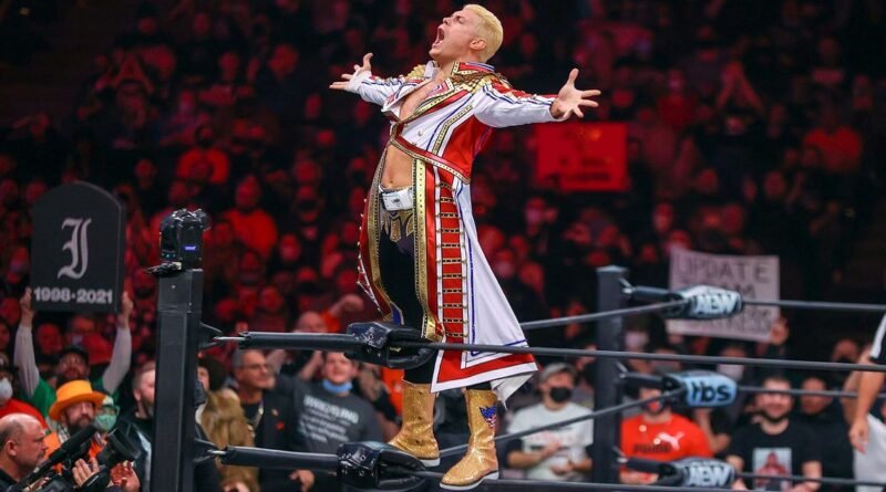 Cody Rhodes In Ring AEW