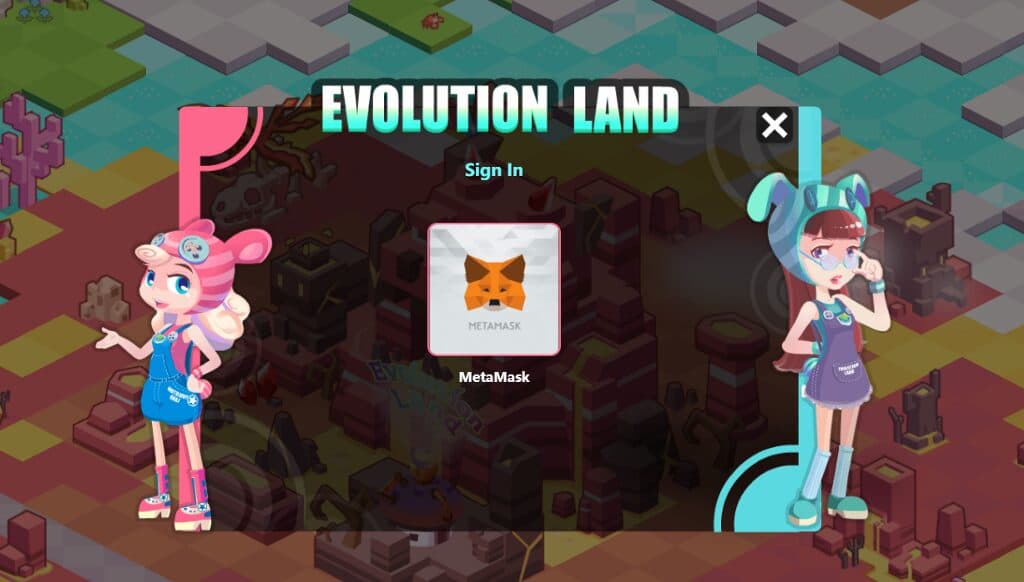 Evolution Land Sign In
