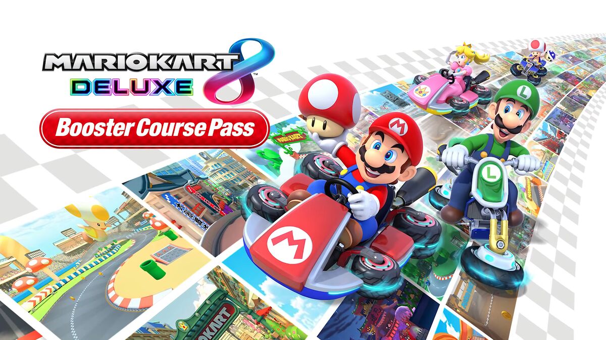 Mario Kart 8 Deluxe Booster Course Pass Key Art
